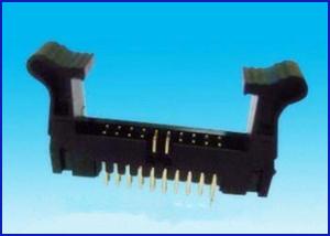 Wholesale 2.54mm pitch RA type samtec connector,ejector header from china suppliers