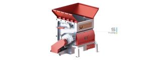 ISO Approval Plastic Recycling Line With Shredder Single Shaft Energy Saving