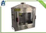 Building Material Ignitability Test Apparatus by Single-flame Source Test