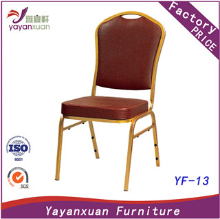 Wholesale Leather Banquette Stack Chair at Factory Price (YF-13) from china suppliers