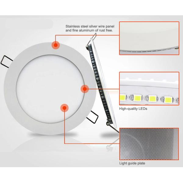 2017 hot products small led lamp 9w ultrathin led panel light round