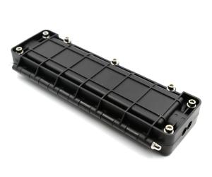1 Tray 4 Port Fiber Joint Enclosure For Cable Connecting 12 Fibers Mechanical Seal