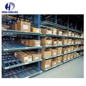 Wholesale 500kg Layer Carton Flow Racking System Carton Flow Rollers from china suppliers