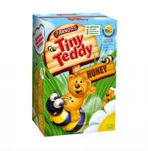 China Cubic Cartoon Tiny Teddy Paper Box Packaging For Baby Cookies on sale