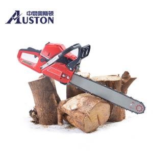 Wholesale Agriculture 58CC Gasoline Chain Saw Petrol Tree Cutting Machine 5800 from china suppliers