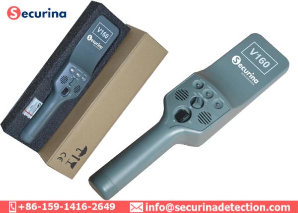 Quality Sensitivity Adjustable Security Metal Detector Wand High Detecting Speed for sale