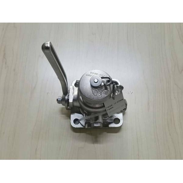ISO Tank Container Spare Parts and Accessories 1.5'' BSP Air Inlet Ball Valve with Temperature Gauge