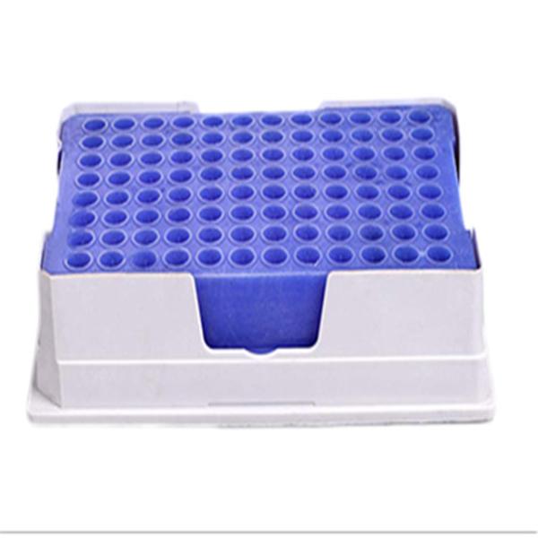 Quality 96 Well PCR Cooling Block 0.2ml , 0.5ml PCR Cooler Rack for sale