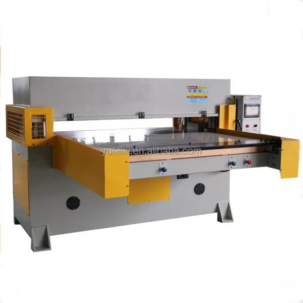 Double Side Hydraulic Die Cutting Machine Easy Installation Belt Strap Cutting Machine