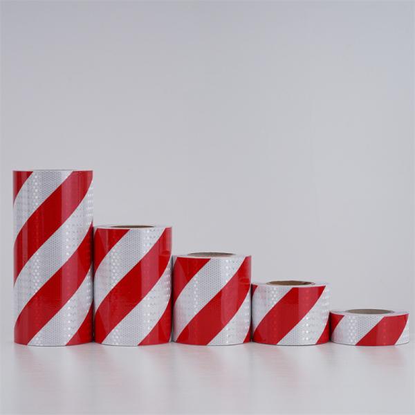 Self Adhesive Crystal Lattice Checkered Reflective Conspicuity Tape For Safety Marking