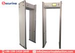 Tamper Proof Pass Through Metal Detector 33 Pinpoint Zone By Hardware Loacking