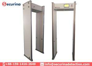 Wholesale Tamper Proof Pass Through Metal Detector 33 Pinpoint Zone By Hardware Loacking Keypad from china suppliers