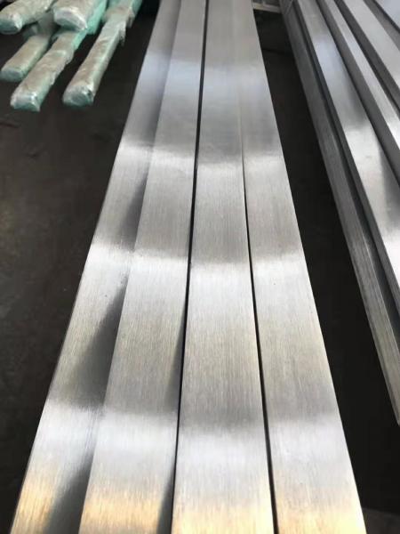 Long SS 316 Brushed Finish Stainless Steel Flat Bar TP316L Metal Flat Bar