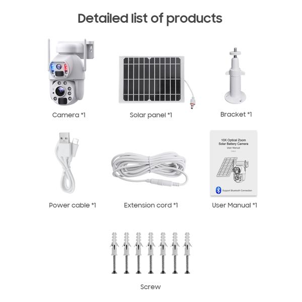 6MP LTE Solar Security Camera