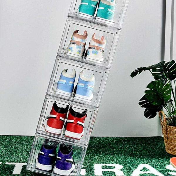 Quality Custom Clear Transparent Acrylic Sneaker Display Case GLOSSY for sale