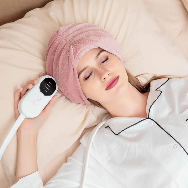Air Pressure Electric Head Massager Headache Resolving 1200mAh