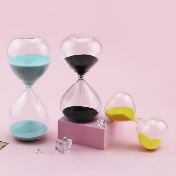 240 Minutes Hand Blown Glass Hourglass Sand Timer For Desktop Home Decor