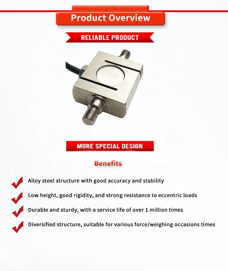 High-Sensitivity UNIVO UBWP303Y Force Sensor for Tension and Compression Measurement