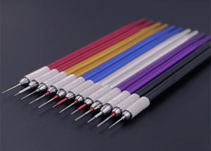 Wholesale Multiple Colour Semi Permanent Eyebrow Tattoo Pen Round Lock Needle from china suppliers