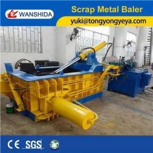 Wholesale 18.5kW Scrap Metal Baler Machine Width 250mm Hydraulic Aluminum Can Baler from china suppliers