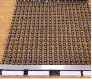 China See Through Programmable Led Mesh Screen Video Wall P50 P80 on sale