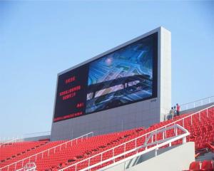 China Programmable Outdoor Full Color LED Screen P5 1/8 Scanning Mode In Stadium on sale