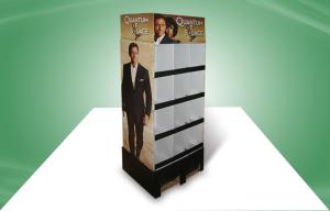 Double Face Show Pop Cardboard Display , Customized Pallet Display Shelves