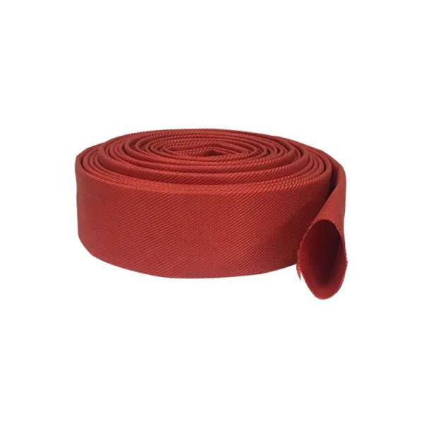 30m Rubber Fire Hydrant Hose With Brass Connector And Aluminum Coupling