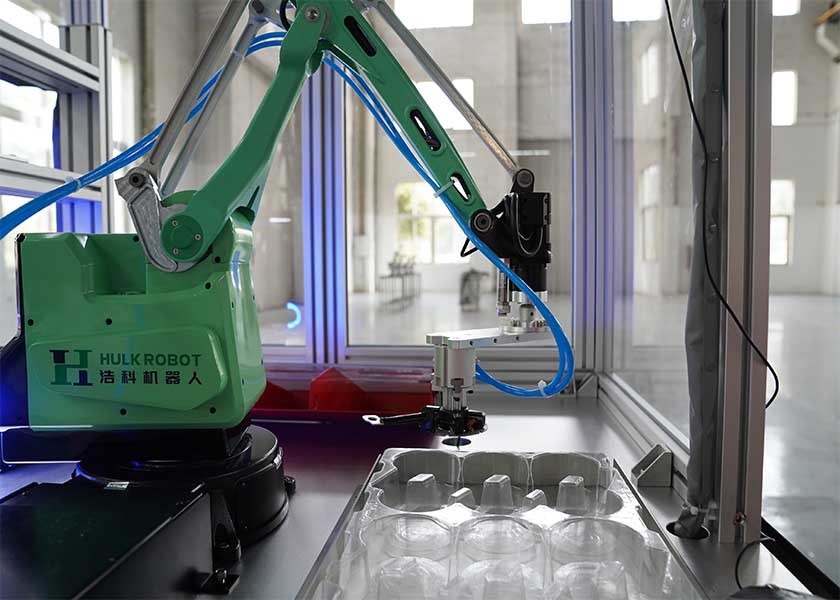 HK5404 Automatic Handling 4 Axis 1kg Stem Programmable Robot