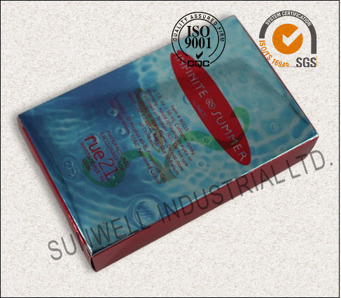 Rectangle Cardboard Paper Packing Boxes , Custom Cosmetic Product Packaging Boxes