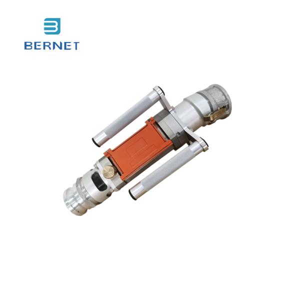 Bernet band portable tube flow meter for tank truck