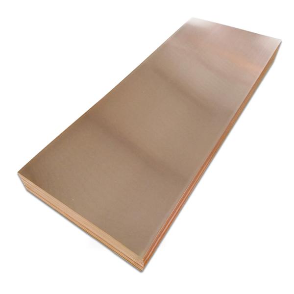 H65 H80 Pure Copper Sheet Plate C1220 C2400 C2600 0.5 Mm