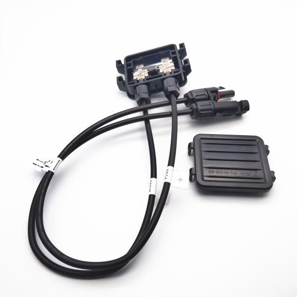 Quality 1000V DC Solar PV Module Junction Box IP67 UL944-V0 Flame Class for sale