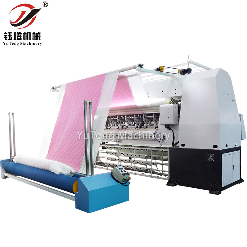 Yuteng Computerized Multi-Needle Flying Shuttle Quilting Machine for Quick Production