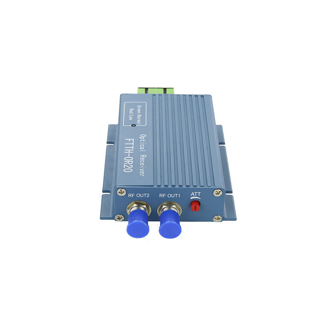 1000MHz Catv Micro Ftth Optical Node 2 Output Ports CATV AGC WDM For GEPON System