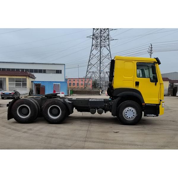 450HP 600L Fuel Tank Left Euro 2 Semi Trailer 6X4 Heavy Truck Tractor Head Diesel Fuel Automatic Manual Transmission