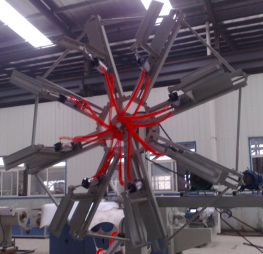 Online Full Automatic Plastic Pipe Single Station Disc Coiler/Winder Machine