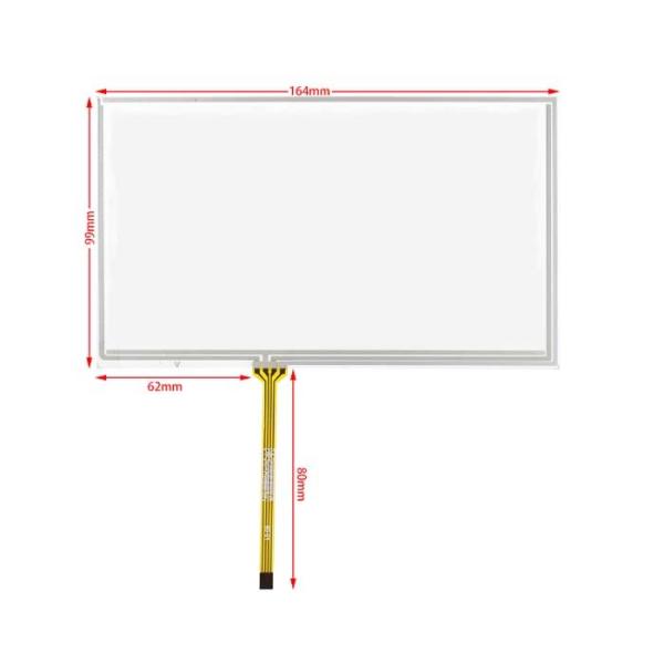 Quality 4 Wire Multi Touch Resistive Touch Screen Panel Touch Digitizer for sale