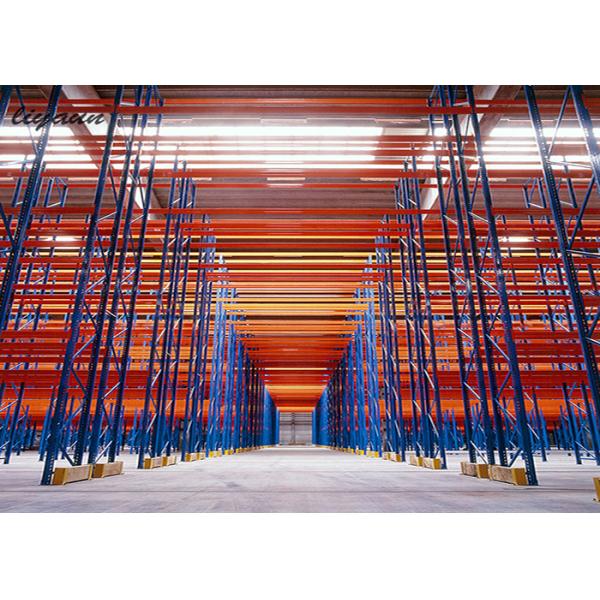 Space Saving Very Narrow Aisle Racking Load Capacity 200-1000kgs Adjustable Level