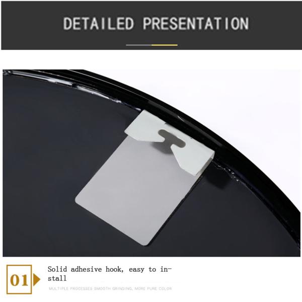 Large Aluminum Art Gold Frame Mirror for Bathroom Decoration Wall Hanging Mirror