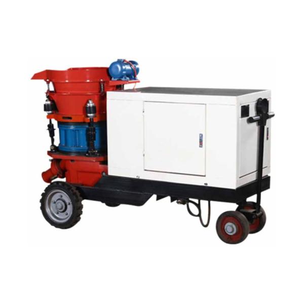 Electric Dry Mix Shotcrete Machine Air Compressor Mini Shotcrete Machine