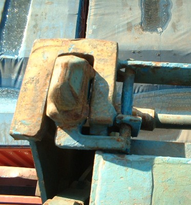 Flat Rack Container Twist Lock for 8ft 10ft 16ft 24ft 30ft Containers Secure Locking Mechanism