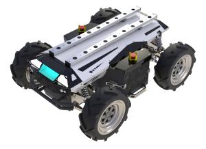 Wholesale Wireless Control RLSDP 2.0 IP65 4 Wheel Robot Chassis from china suppliers