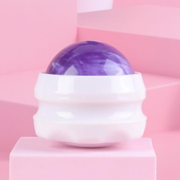 Resin Self Massage Ball Roller , Dia 54mm Marble Massage Ball