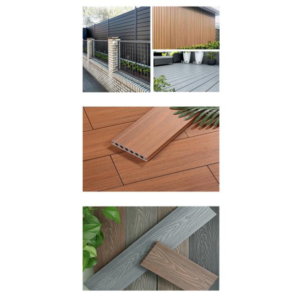 12 Foot WPC Co Extrusion Composite Decking Outdoor Wood Floor OEM