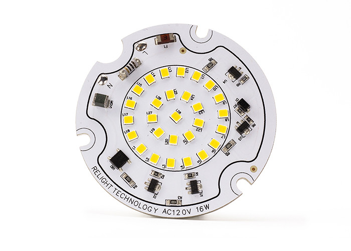 Aluminum PCB 16W AC LED Module 1600lm track light module with 120V triac dimming 3000K