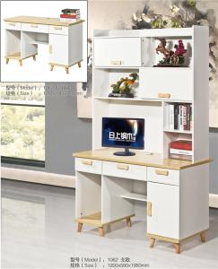 Easy Maintenance Bedroom PC Desk Durable Medium Density Fiberboard Material