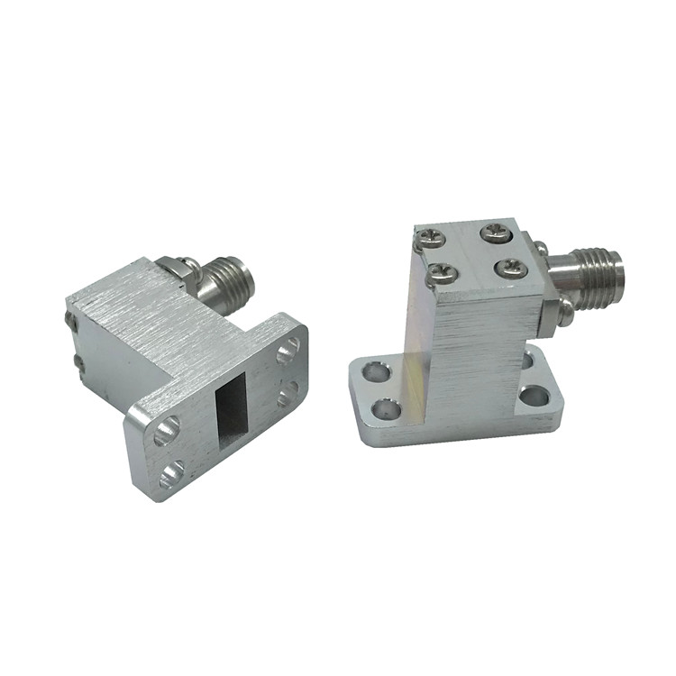 Customizable Rf Connector Waveguide To Coax Transition 9.84-15ghz