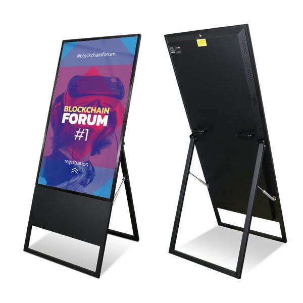 Quality 55 inch  1000 nits window front LCD display android system with content management software for sale