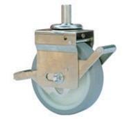 Wholesale Round Stem Scaffold Caster with Total Brake from china suppliers